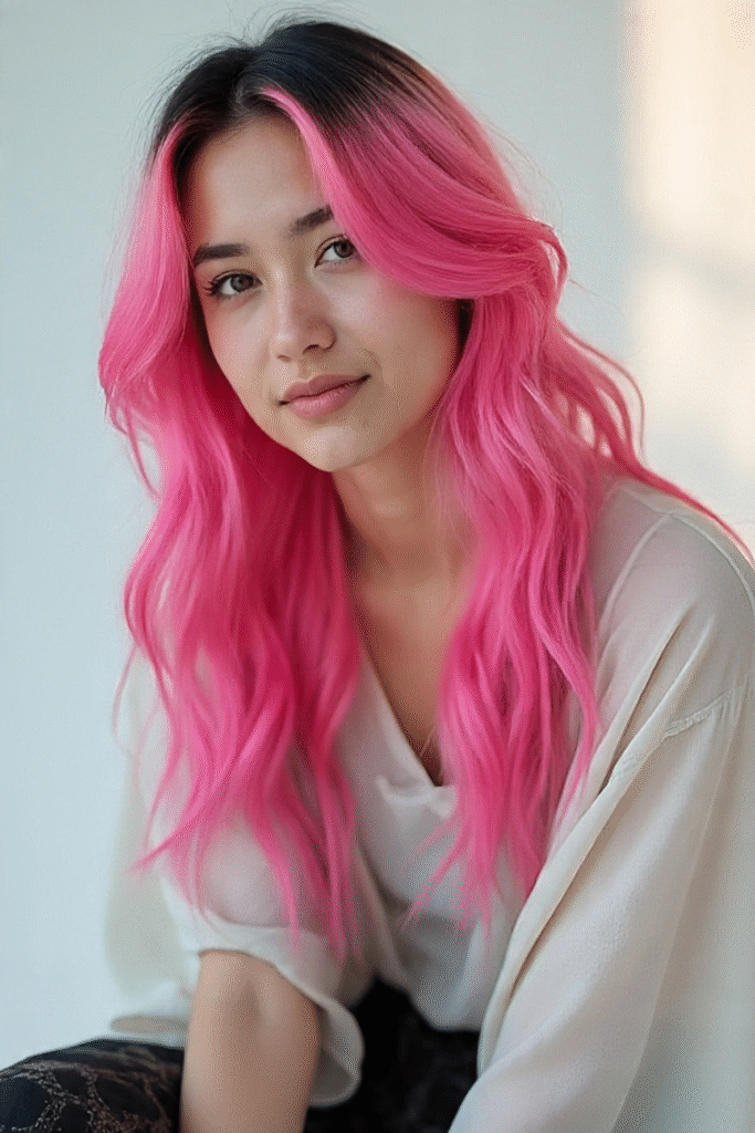 23 Melhores Penteados Rosa