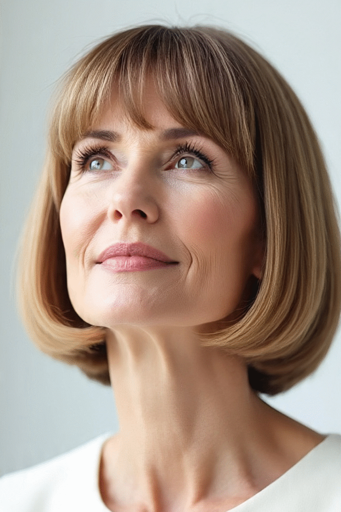 25 Melhores Penteados para Mulheres com Mais de 60 Anos e Cabelos Finos