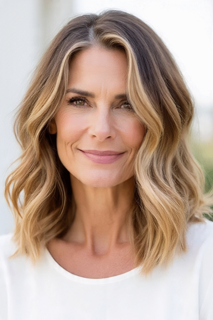 24 Melhores Cortes de Cabelo Médio para Mulheres com Mais de 50 Anos